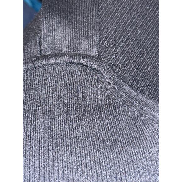 Madewell Dearing Square-Neck Crop Sweater Tank black size XL - Picture 8 of 12